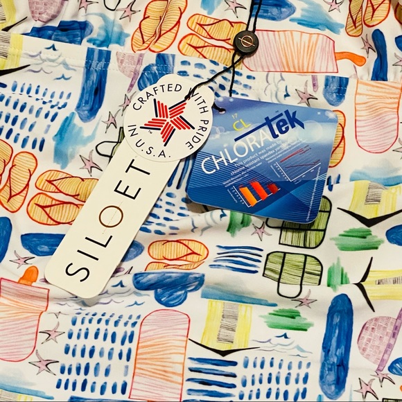 SILOETT One Piece Swimsuit SportUV UPF 30+ Size 26 - Picture 7 of 12